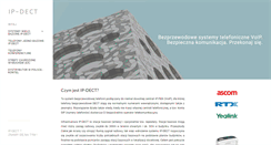 Desktop Screenshot of ipdect.pl